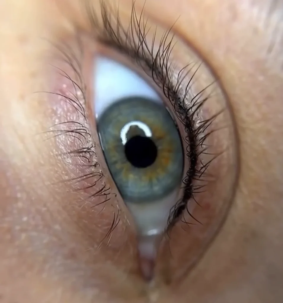 eyelash enhancement tattoo