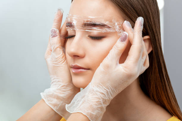 brow lamination step by step
