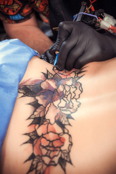 how to get rid of a stick and poke fast