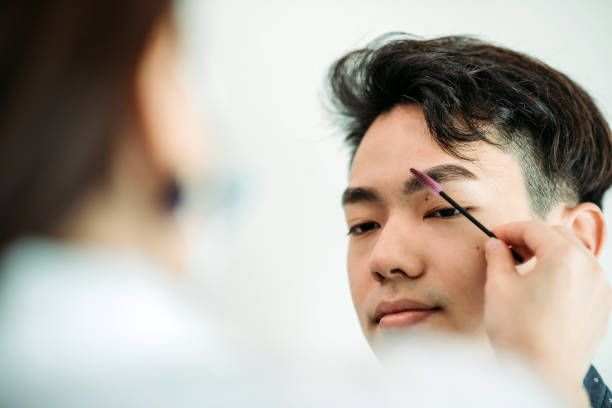 eyebrow lamination before and after