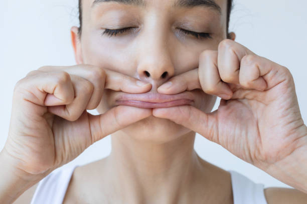 when to start massaging lips after filler